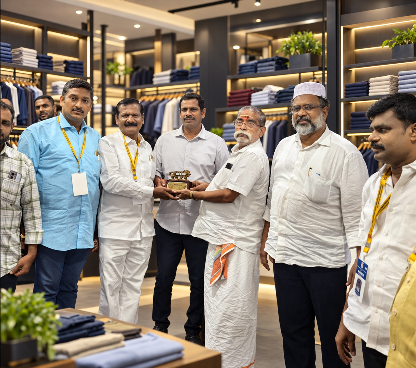 Vishal Clothing trade recognition event