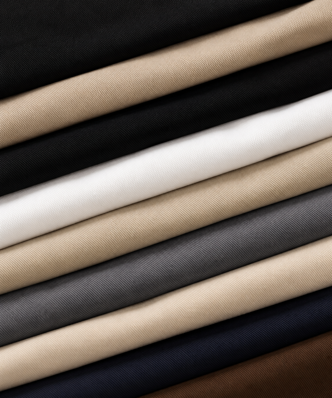 Korean pant fabric colour range
