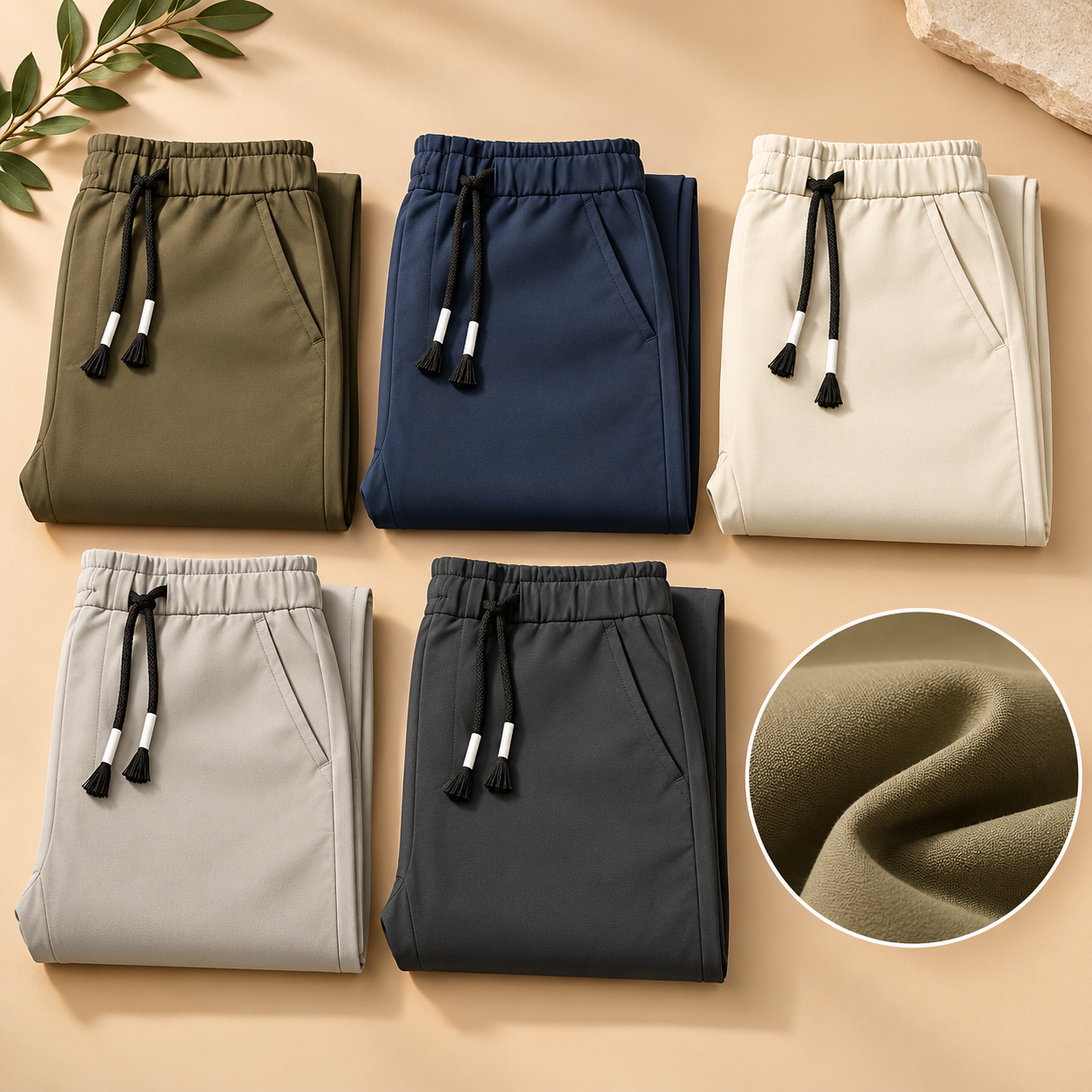 Professional traveller trouser fabric and colour range
