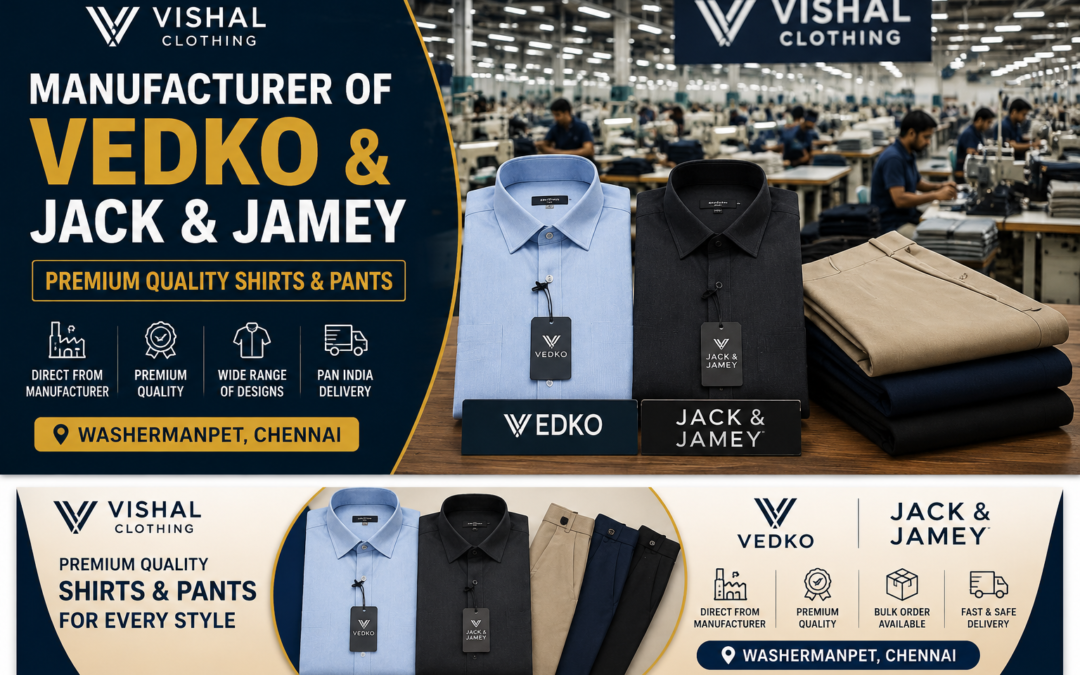 Best Wholesale Shirt Manufacturer Chennai: Why Washermanpet Is the First Choice for Retailers