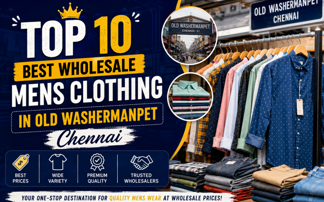 Top 10 Best Wholesale Mens Clothing in Old Washermanpet, Chennai (2026 Guide)