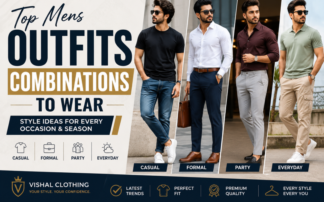 Top Mens Outfits Combinations to Wear: The Ultimate Style Guide for Every Occasion
