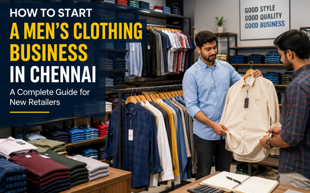 How to Start a Men’s Clothing Business in Chennai: A Complete Guide for New Retailers