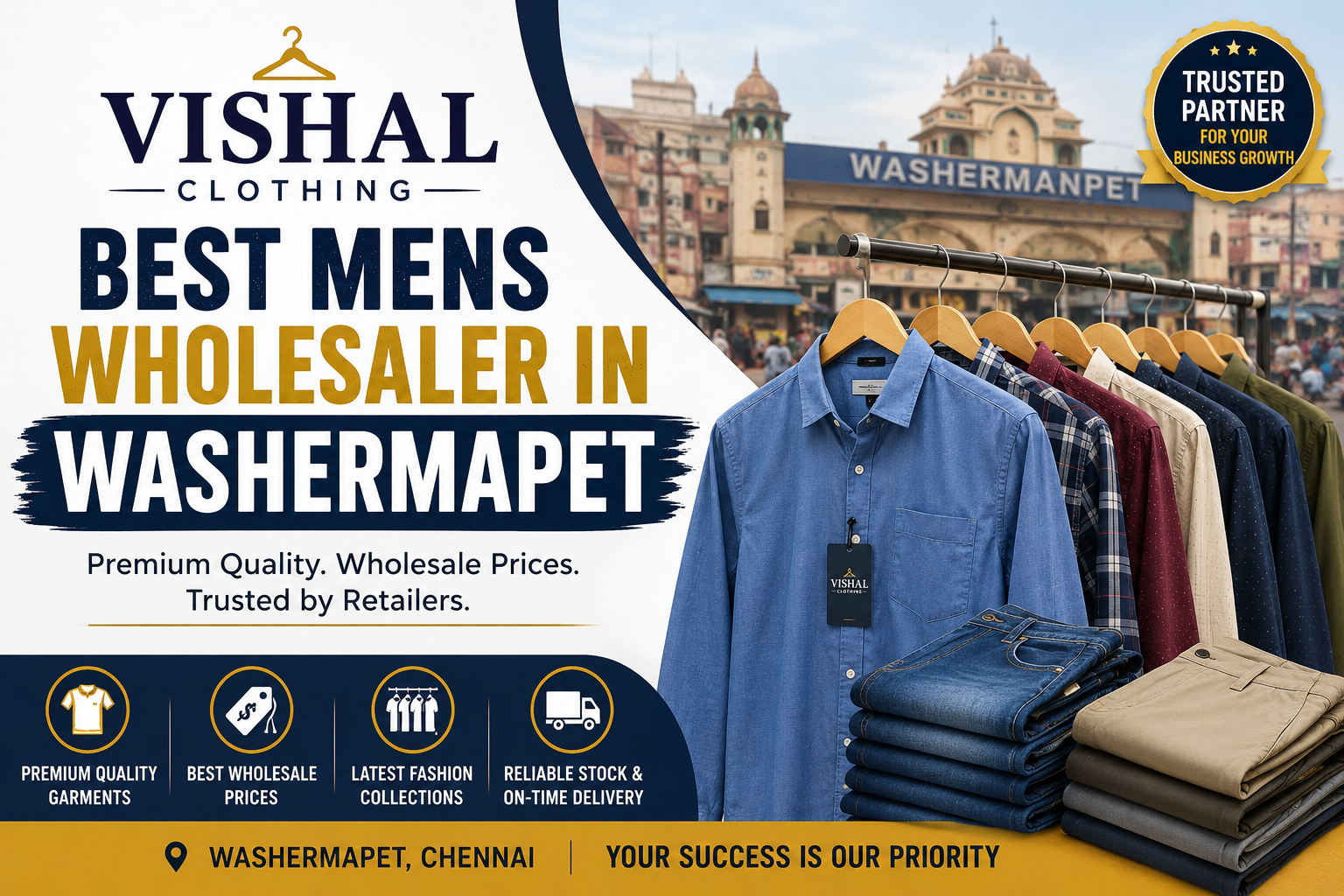 Wholesale supplier in washermanpet